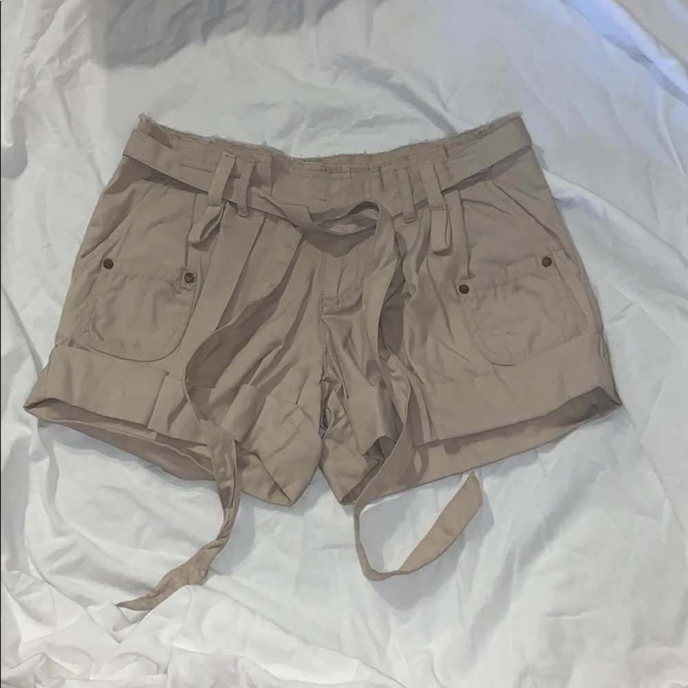 Tan shorts (high waisted)